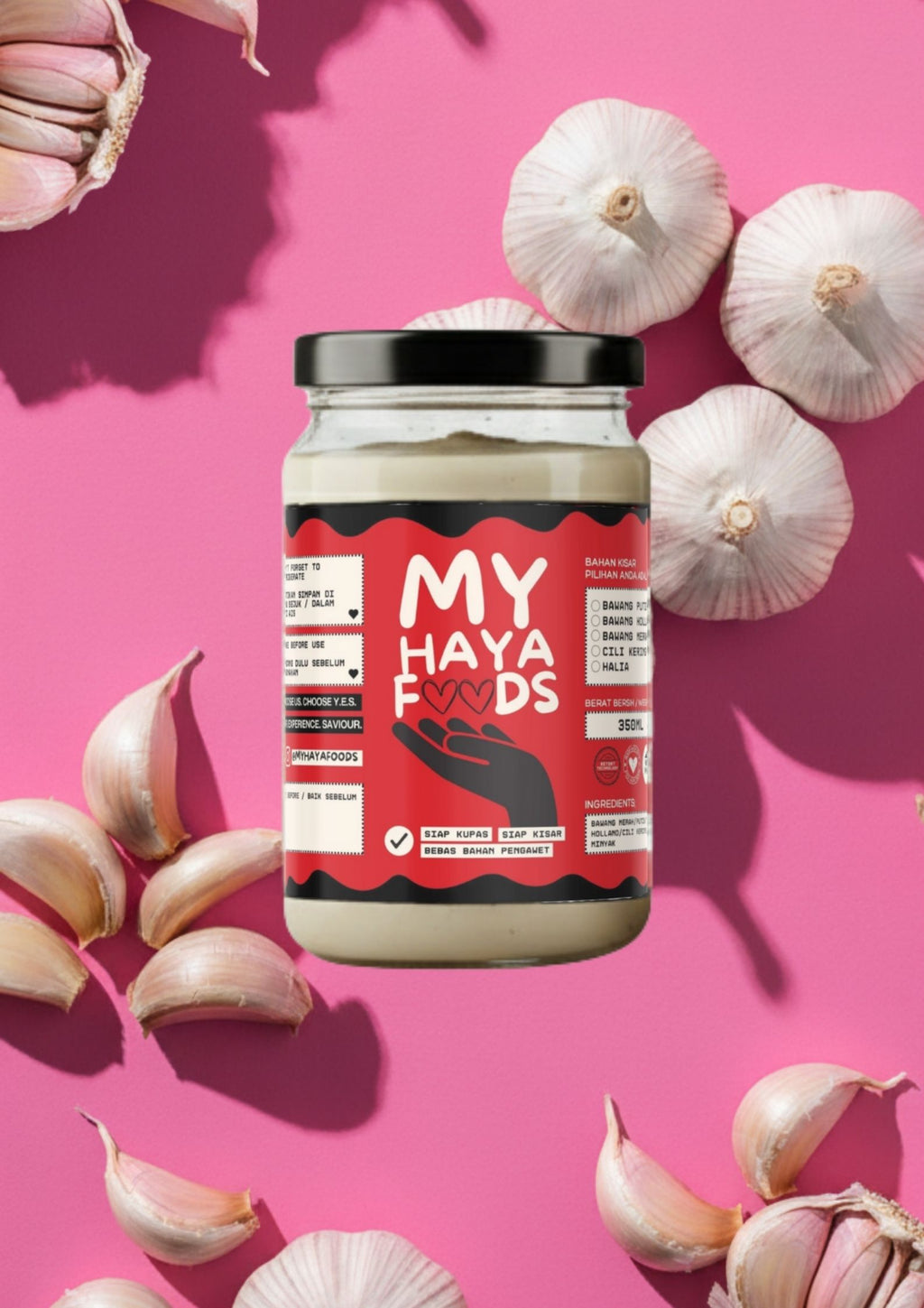 BAWANG PUTIH SIAP KISAR