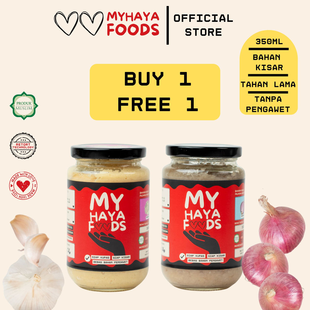 6.6 DEALS BUY 1 FREE 1 MyHaya Foods Bahan Kisar Paste and Chopped
