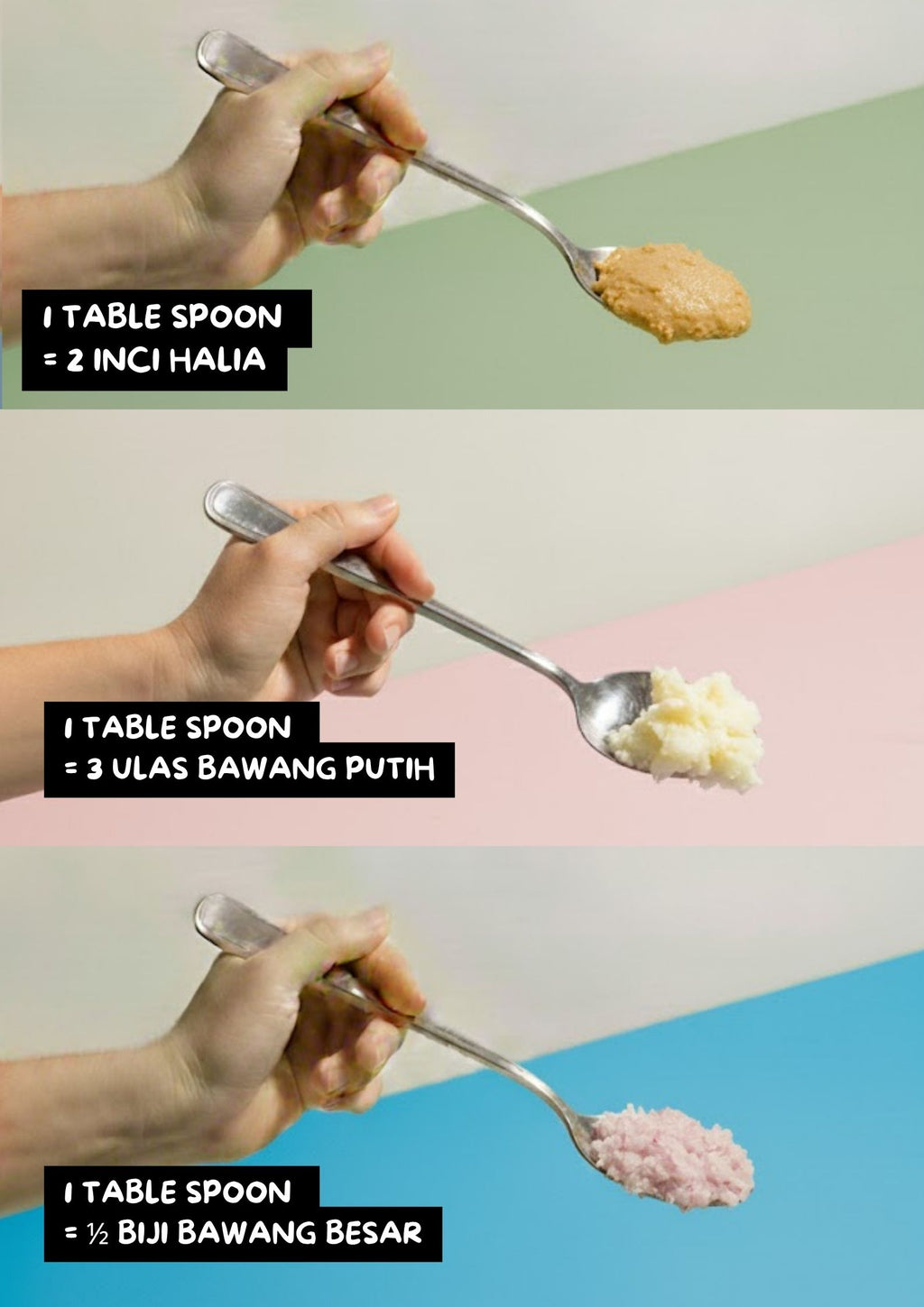 SET JIMAT Bahan Kisar Siap Tumis Bawang Merah Bawang Putih Halia